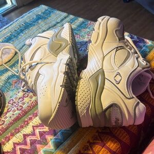 Apex white and gray Sneakers. Men size 10. Look brand new. No box. Very nice.